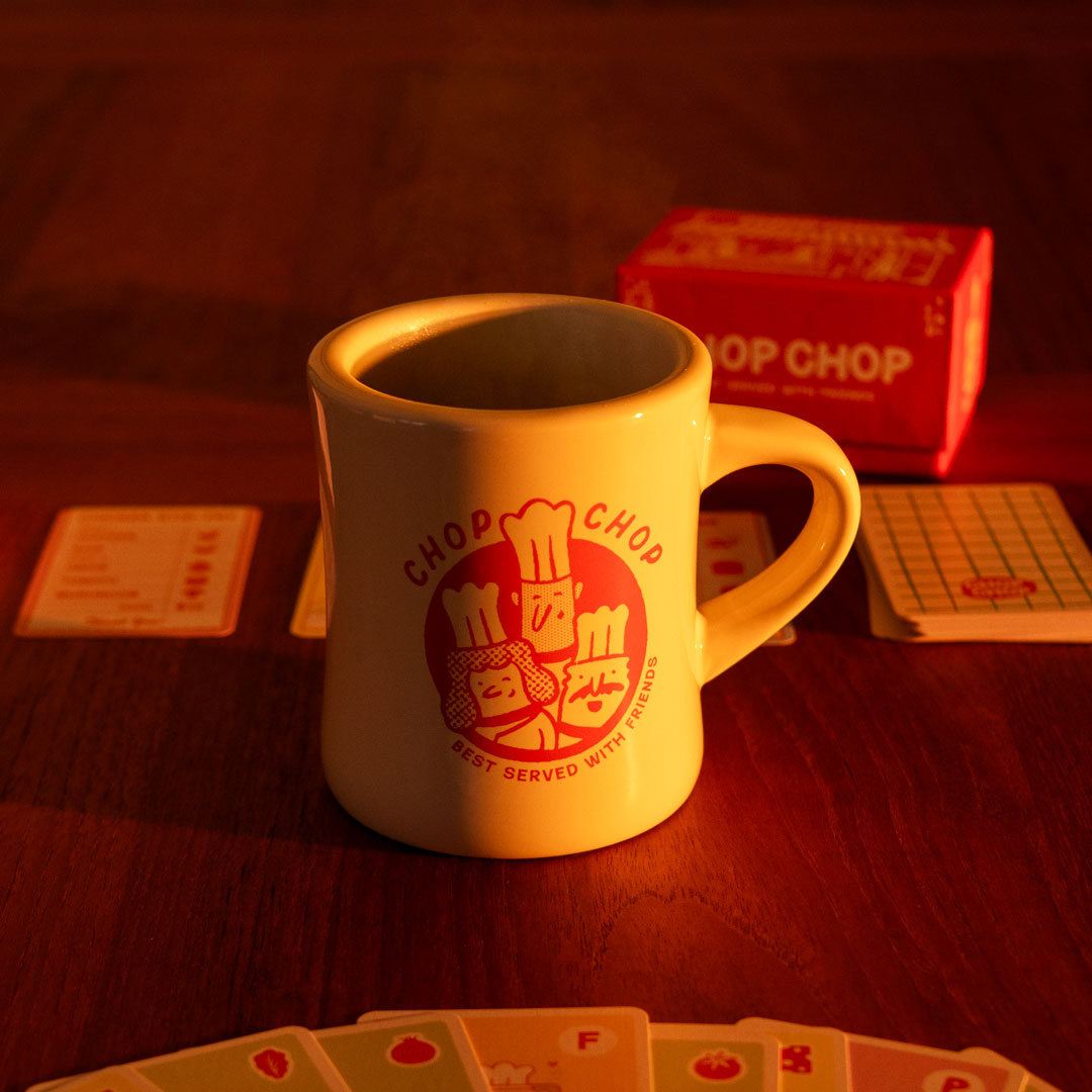Chop Chop Diner Mug – 12 oz