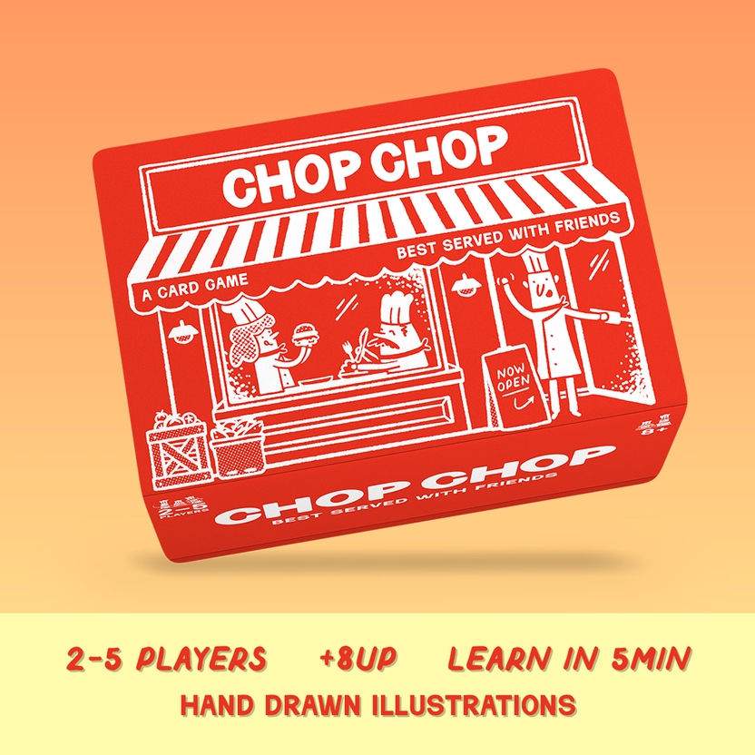Chop Chop Card Game - Fast-Paced Kitchen Strategy Game | Chop Chop ...